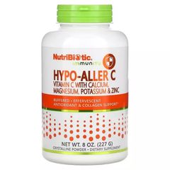 NutriBiotic, Immunity, Hypo-Aller C, Vitamin C with Calcium, Magnesium, Potassium & Zinc, 8 oz (227 g)