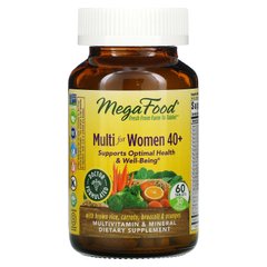 Вітаміни для жінок 40+ MegaFood (Multi For Women) 60 таблеток