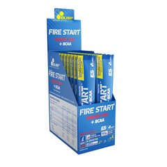 Fire Start energy gel + bcaa OLIMP 36 g green apple