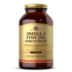 Рыбий жир концентрат Solgar (Omega-3 Fish Oil) 2000 мг 120 капсул купить в Киеве и Украине