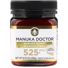 Манука мед Manuka Doctor (Manuka Honey Monofloral) MGO 525+ 250 г