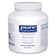 Поліфенолові поживні речовини з метафоліном Pure Encapsulations (Polyphenol Nutrients L-5-MTHF) 180 капсул
