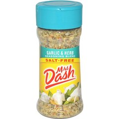Приправа с чесноком и травами без соли Mrs. Dash (Garlic & Herb Seasoning) 71 г купить в Киеве и Украине