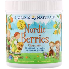 Мультивітаміни для дітей цитрус Nordic Naturals (Nordic Berries) 120 жувальних цукерок