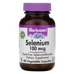 Селен Bluebonnet Nutrition (Selenium) 100 мкг 90 капсул купить в Киеве и Украине
