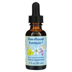 Формула від стресу п'ятикольоровий краплі Flower Essence Services (Five-Flower Formula) 30 мл