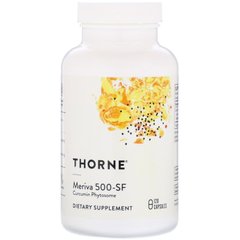 Куркумін від запалення Thorne Research (Meriva 500-SF) 1000 мг 120 капсул