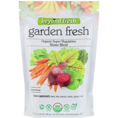 Свіжість саду, еталонна суміш органічних суперовощей, натуральний смак, Beyond Fresh, 180 г