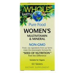 Мультивітаміни і мінерали для жінок Natural Factors (Multivitamin & Mineral) 60 таблеток