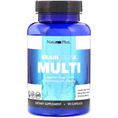 Мультивітаміни для покращення роботи мозку Nature's Plus (Multi Brainceutix) 90 капсул