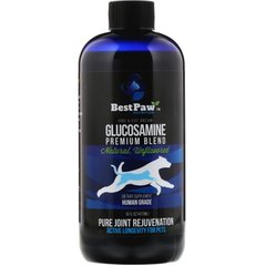 Глюкозамін Преміум, Glucosamine Premium Blend, Best Paw Nutrition, 472 мл
