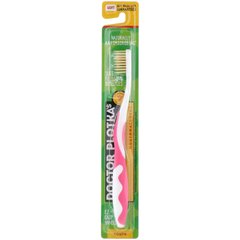 MouthWatchers, для молодежи, зубная щетка с натуральной противомикробной пропиткой, мягкая, розовая, Dr. Plotka, 1 зубная щетка купить в Киеве и Украине