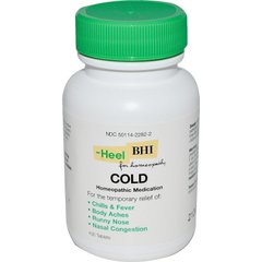 Засіб від застуди та грипу MediNatura (BHI Cold) 100 таблеток