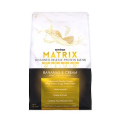 Протеїн 5.0 Банановий Крем Syntrax (Matrix 5.0 Bananas Cream) 2.27 кг