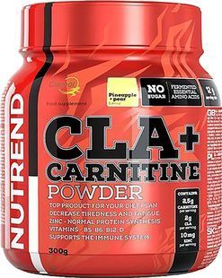 КЛА и Карнитин вишня-пунш Nutrend (CLA Plus Carnitine Powder) 300 г купить в Киеве и Украине
