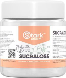 Підсолоджувач сукралоза Sucralose Stark Pharm 25 г купить в Киеве и Украине