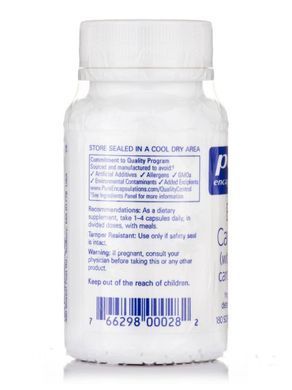 Бета-каротин с смешанными каротиноидами Pure Encapsulations (Beta Carotene with Mixed Carotenoids) 180 капсул купить в Киеве и Украине
