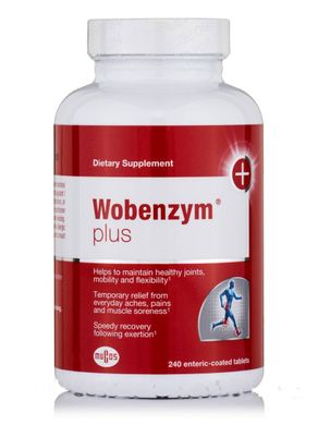 Вобэнзим плюс Douglas Laboratories (Wobenzym Plus) 240 таблеток с энтеросолюбильным покрытием купить в Киеве и Украине