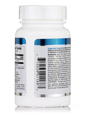 Прегенолон Douglas Laboratories (Pregnenolone Sublingual) 25 мг 60 таблеток