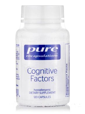 Гінкго Білоба та Вінпоцетин для мозку Pure Encapsulations (Cognitive Factors) 120 капсул
