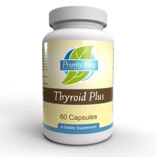 Щитовидная железа 65 мг + питательные вещества Priority One (Thyroid Plus) 60 капсул купить в Киеве и Украине