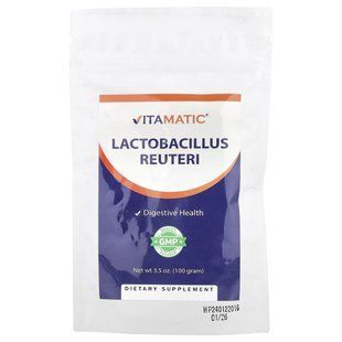 Vitamatic, Lactobacillus Reuteri, 3.5 oz (100 g) купить в Киеве и Украине
