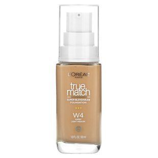 L'Or&eacute;al, True Match, Super-Blendable Foundation, W4 Warm Light Medium, 1 fl oz (30 ml) купить в Киеве и Украине