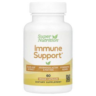 Super Nutrition, Immune Support, 60 Veggie Capsules