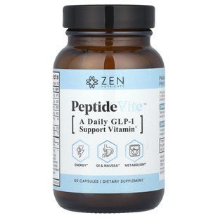 Zen Nutrients, PeptideVite&trade;, 60 капсул