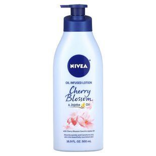 Oil lotion for the body Nivea (Oil Infused Lotion Cherry Blossom and Jojoba Oil) 500 ml cherry blossom and jojoba oil
