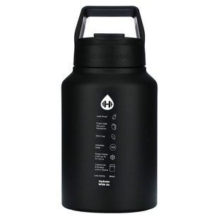HydroJug, Stainless Steel Jug, Matte Black, 64 oz купить в Киеве и Украине