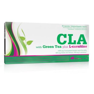 CLA with Green Tea plus L-Carnitine OLIMP 60 caps купить в Киеве и Украине