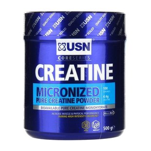 Micronized Creatine Monohydrate USN 500 g unflavored купить в Киеве и Украине