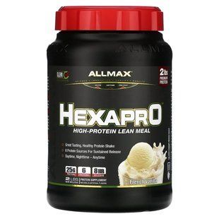 ALLMAX, Hexapro&trade;, High-Protein Lean Meal, French Vanilla, 2 lbs (907 g) купить в Киеве и Украине