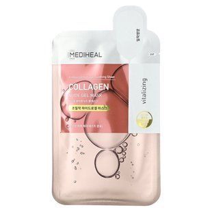 MEDIHEAL, Collagen, Nude Gel Beauty Mask, 1 Sheet, 1.05 oz (30 g) купить в Киеве и Украине