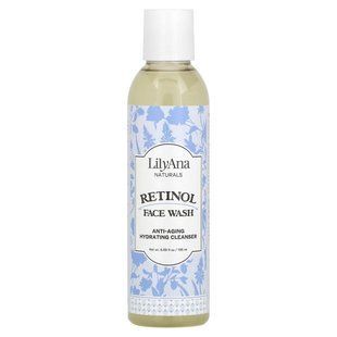 Lilyana Naturals, Засіб для вмивання з ретинолом, 188 мл (6,35 рідких унцій)