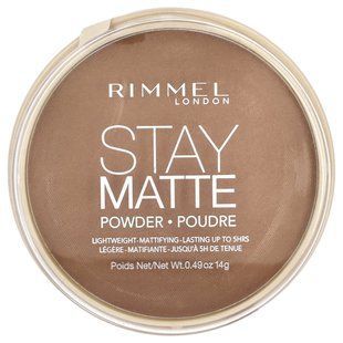 Rimmel London, Stay Matte, Lightweight-Mattifying Powder, 031 Pecan, 0.49 oz (14 g) купить в Киеве и Украине