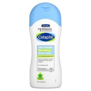 Освежающий гель для душа, свежий аромат, Cetaphil, 500 мл купить в Киеве и Украине