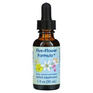 Формула от стресса пятицветная капли Flower Essence Services (Five-Flower Formula) 30 мл купить в Киеве и Украине