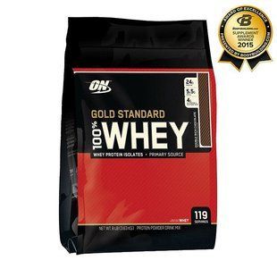Optimum Nutrition, 100% Whey Gold Standard, 3,63 kg, vanilla ice cream