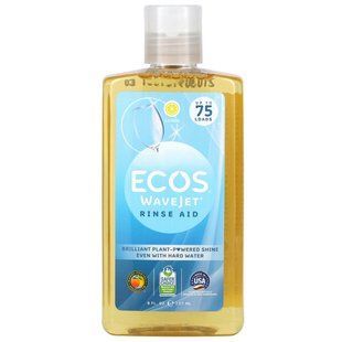 Earth Friendly Products, Ecos, Wavejet, ополаскиватель, лимон, 8 жидких унций (237 мл) купить в Киеве и Украине