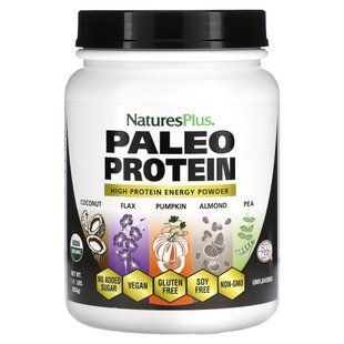 Растительный протеин Nature's Plus (Paleo Protein Powder) 675 г купить в Киеве и Украине