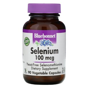 Селен Bluebonnet Nutrition (Selenium) 100 мкг 90 капсул купить в Киеве и Украине