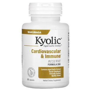 Чеснок Kyolic (Aged Garlic Extract) 60 капсул купить в Киеве и Украине