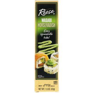Хрін, васабі, Reese, 1,5 унції (43 г)
