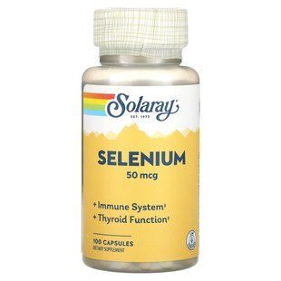 Organically bound Selenium 50 mcg 100 vegetarian capsules