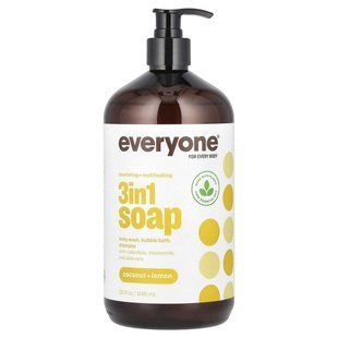 Пена шампунь гель 3 в 1 кокос и лимон EO Products (Soap for Body) 3 в 1 946 мл купить в Киеве и Украине