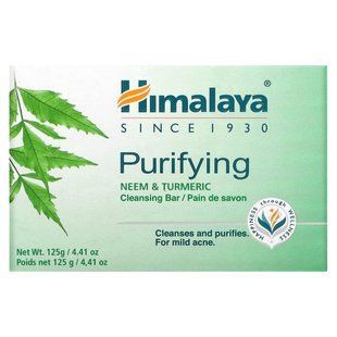Мыло для очищения кожы с нимом и куркумой Himalaya (Purifying Cleansing Bar Neem & Tur) 125 г купить в Киеве и Украине
