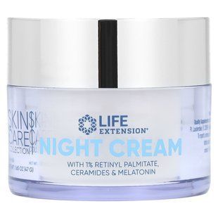 Life Extension, Skin Care Collection, Night Cream , 1.65 oz (47 g) купить в Киеве и Украине