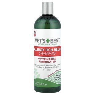 Vet's Best Allergy Itch Relief Shampoo for Dogs (470 ml)
